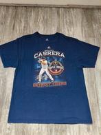 MLB Baseball Miguel Cabrera T-Shirt - Detroit Tigers, Blauw, Maat 56/58 (XL), Ophalen of Verzenden, Zo goed als nieuw