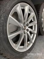 18'' originele Jaguar XF / F type velgen + banden 5x108, Banden en Velgen, Gebruikt, Personenwagen, Ophalen of Verzenden