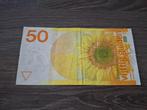 Biljet 50 gulden Zonnebloem, 1982, Postzegels en Munten, Bankbiljetten | Nederland, Ophalen of Verzenden, 50 gulden