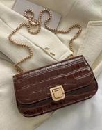 Tas, Sieraden, Tassen en Uiterlijk, Tassen | Damestassen, Ophalen of Verzenden, Zo goed als nieuw, Bruin, Schoudertasje