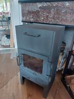 Klein maar fijn: Dik Geurts houtkachel 73 cm hoog, Huis en Inrichting, Kachels, Ophalen, Gebruikt, Houtkachel, Vrijstaand