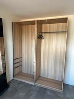 Pax Kast Schuifdeuren Glas Metaal, Huis en Inrichting, Ophalen, Gebruikt, 200 cm of meer, 150 tot 200 cm