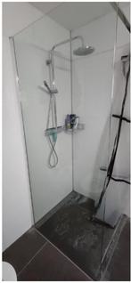 douchewand glas, Huis en Inrichting, Badkamer | Complete badkamers, Ophalen, Gebruikt