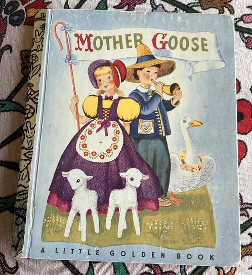 Een Oud Gouden Boekje 1969 Mother Goose, Boeken, Kinderboeken | Kleuters, Jongen of Meisje, Gouden boekje, Ophalen of Verzenden