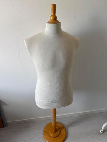 Vintage Modepop / Paspop Hout beschikbaar voor biedingen