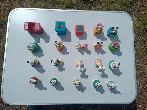 Disney Dalmatiërs figuren Kerst deel 1, Verzamelen, Disney, Zo goed als nieuw, Beeldje of Figuurtje, Overige figuren, Ophalen of Verzenden