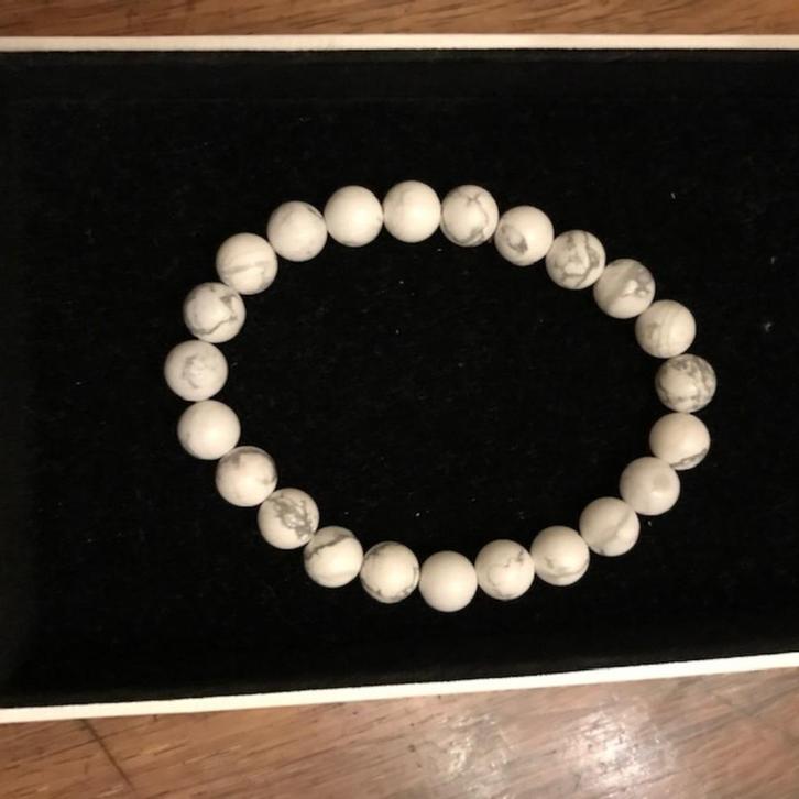 armband/Howliet, Sieraden, Tassen en Uiterlijk, Armbanden, Nieuw, Overige materialen, Wit, Verzenden