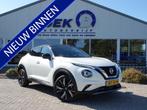 Nissan Juke 1.0 DIG-T 115PK N-Design TREKHAAK | NAVI | 360°, Auto's, Stof, 116 pk, Wit, Origineel Nederlands