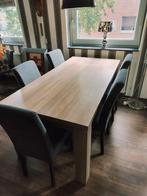 Compleet eethoek, Huis en Inrichting, Complete eetkamers, Ophalen, Zo goed als nieuw, Modern, 4 tot 6 stoelen