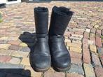 UGG Zwarte Bontgevoerde Laarzen Maat 41, UGG, Zwart, Lage of Enkellaarzen, Ophalen of Verzenden