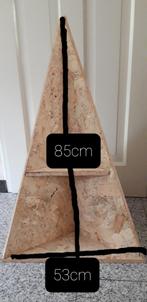 Unieke Kerstboom van hout houten kerstboom, Ophalen, Zo goed als nieuw