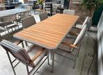 Bora Bora Dining tafel van €2950,- voor €1950,-, Verzenden, Zo goed als nieuw, Aluminium, Eettafel