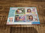 Gabby's Dollhouse 4-in-1 Puzzels Clementoni, Ophalen of Verzenden, 10 tot 50 stukjes, Zo goed als nieuw, 2 tot 4 jaar