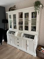 Apothekerskast met geslepen ruiten - Groot!, Huis en Inrichting, Kasten | Buffetkasten, Ophalen, Gebruikt, 200 cm of meer, Glas