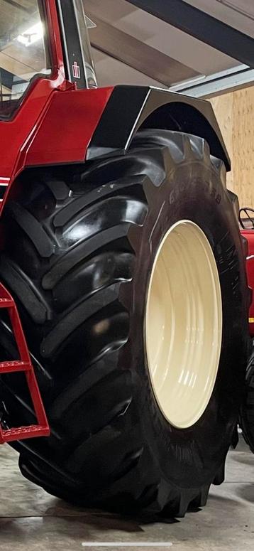 2x Michelin 600-65R28 2x 650-85R38 banden tractor Mach X Bib beschikbaar voor biedingen