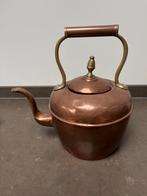 Antieke Koperen Ketel - 28 cm hoog, Antiek en Kunst, Ophalen of Verzenden