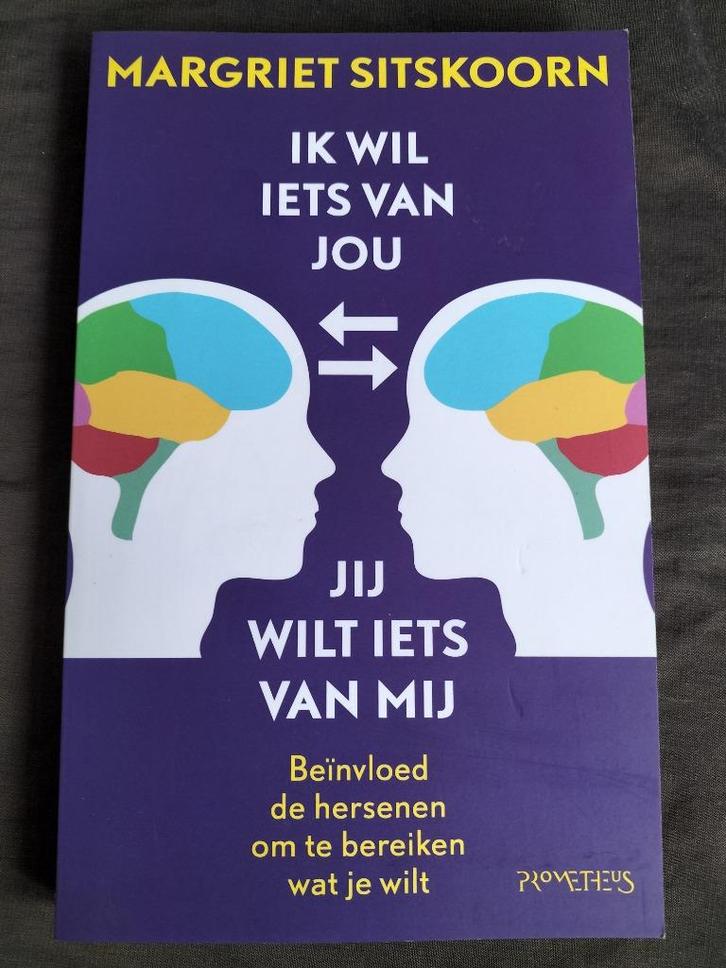 Margriet Sitskoorn - Ik wil iets van jou jij iets van mij, Boeken, Psychologie, Zo goed als nieuw, Ophalen of Verzenden
