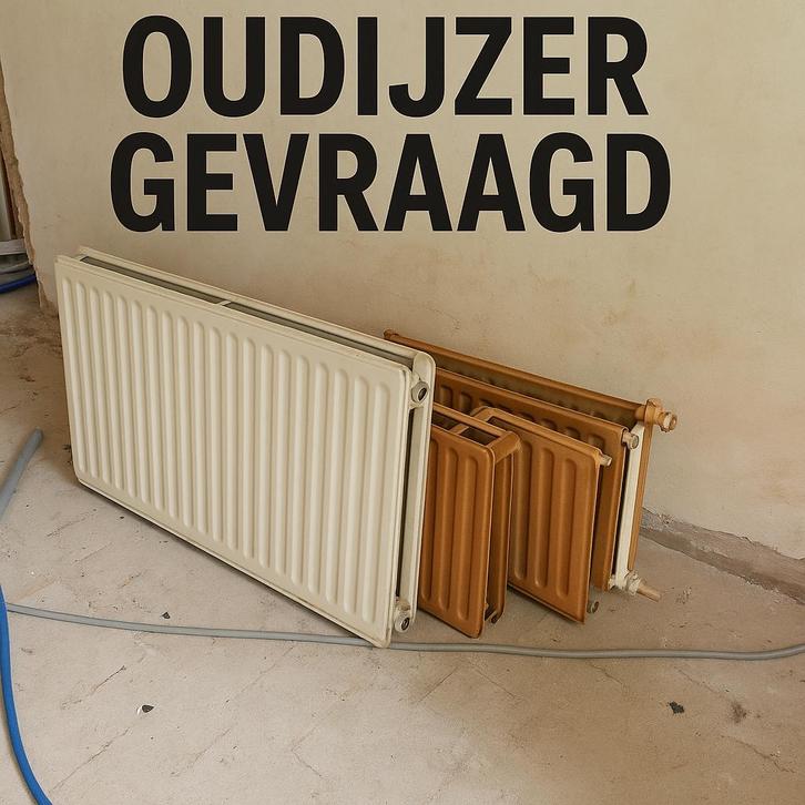 oudijzer gevraagd, Doe-het-zelf en Verbouw, Metalen, Gebruikt, IJzer, Ophalen