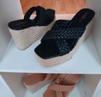 schoenen slippers instappers bruin en zwart  dames mt 39, Overige kleuren, Instappers, Nieuw, Ophalen of Verzenden
