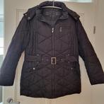 Te koop Zwarte Biagini jas, maat 46, Zwart, Ophalen of Verzenden, Zo goed als nieuw, Maat 46/48 (XL) of groter