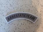 DSI ARRESTATIETEAM  patch met velcro, Ophalen of Verzenden, Nederland, Embleem of Badge