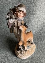 Kerstbeeldje polystone, Ophalen of Verzenden, Zo goed als nieuw, Mens