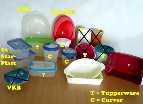 Tupperware, Curver en meer, Huis en Inrichting, Keuken | Tupperware, Gebruikt, Ophalen of Verzenden