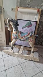 Groot houten hobbelpaard, Antiek en Kunst, Ophalen