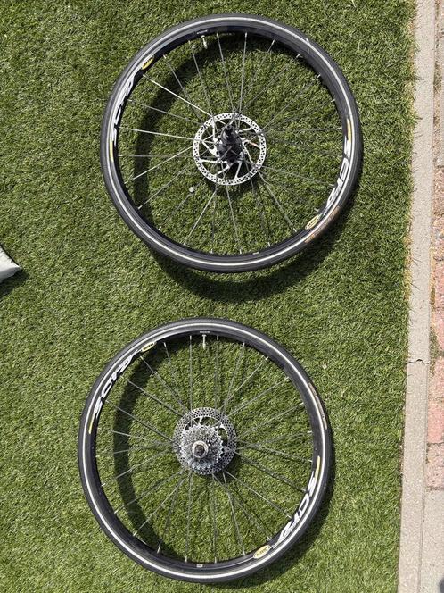2x 26 inch Mavic Crossride MTB Wielen wegbanden, Fietsen en Brommers, Fietsonderdelen, Gebruikt, Mountainbike, Wiel, Ophalen