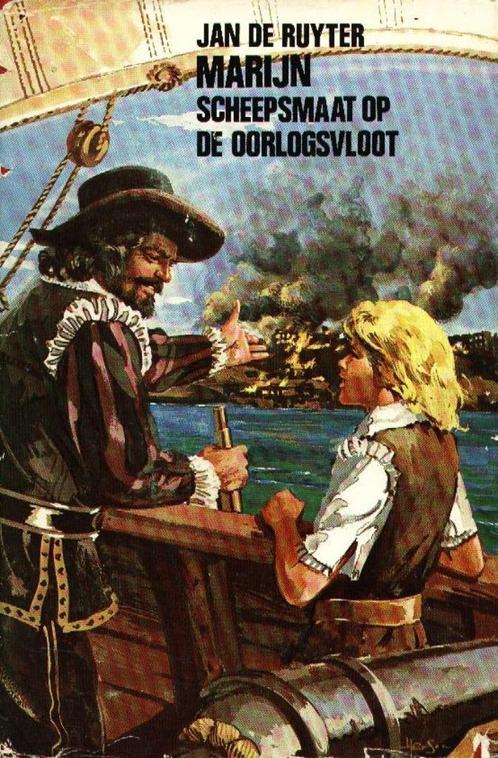 Marijn scheepsmaat op de oorlogsvloot - Jan de Ruyter, Boeken, Kinderboeken | Jeugd | 10 tot 12 jaar, Gelezen, Verzenden