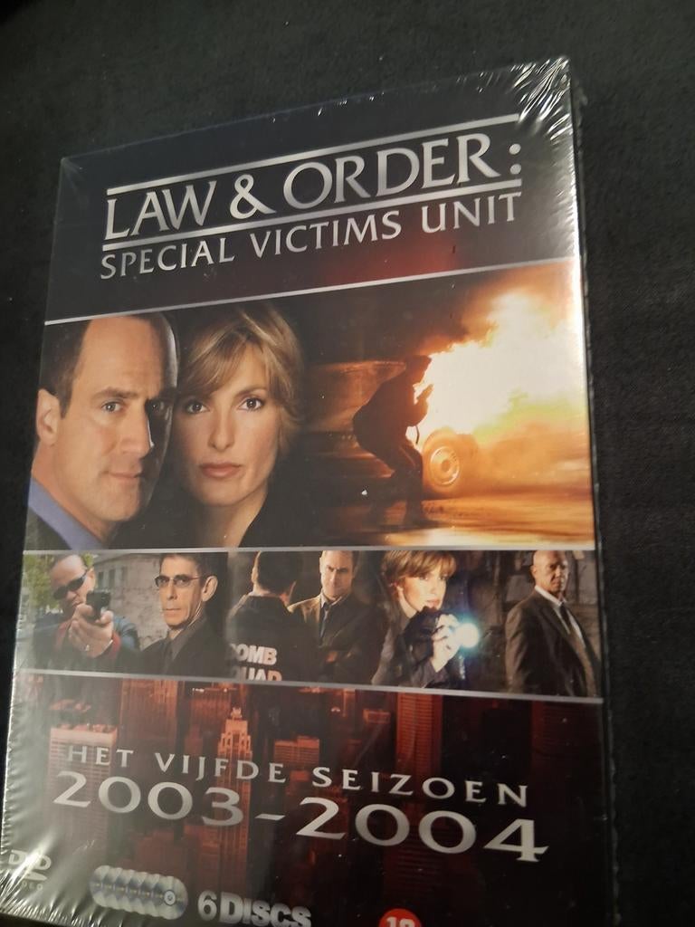 Law & Order SVU Seizoen 5 Boxset nieuw in verpakking, Cd's en Dvd's, Dvd's | Tv en Series, Boxset, Drama, Ophalen of Verzenden