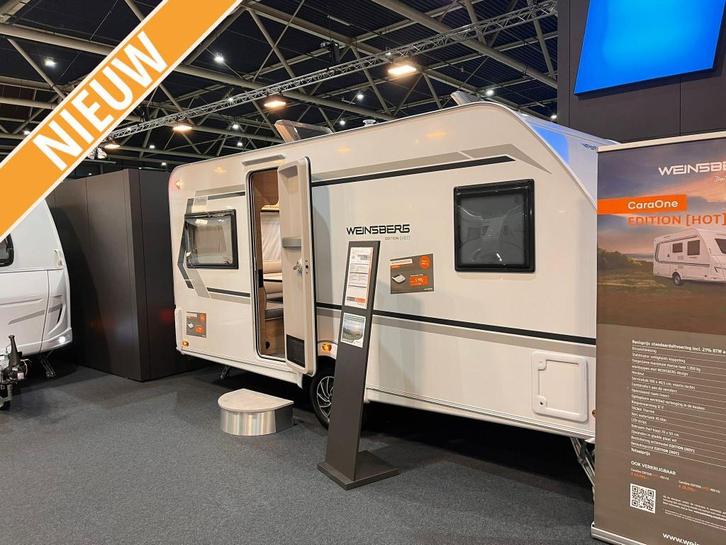 Weinsberg CaraOne Edition HOT 450 FU Model 2026, Caravans en Kamperen, Caravans, Bedrijf, tot en met 4, 1000 - 1250 kg, Rondzit