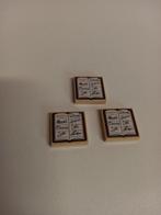 NIEUW: Tan Tile 2 x 2 with Guest Book, 'Visitors', Signature, Lego, Nieuw, Ophalen of Verzenden, X