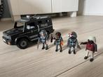 SWAT team met boef - Playmobil, Gebruikt, Ophalen of Verzenden