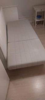 Nette 1-persoons uitklapbed, Ophalen, 90 cm, Eenpersoons, Wit