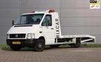 Volkswagen LT 46A 2.8 TDI Oprijwagen Airco Carplay DubbelLuc, Gebruikt, Zwart, 4 cilinders, Startonderbreker
