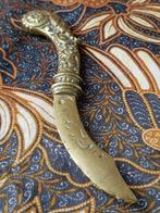 Mooie zware antieke briefopener uit Engeland 15 cm. uit 1850, Antiek en Kunst, Antiek | Koper en Brons, Ophalen of Verzenden, Koper