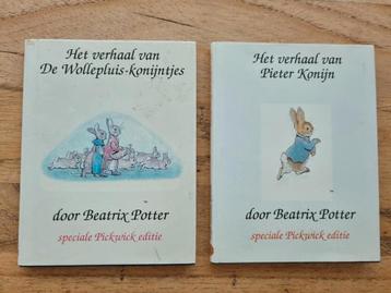 Pieter konijn - Beatrix Potter- miniatuurboekjes Pickwick beschikbaar voor biedingen