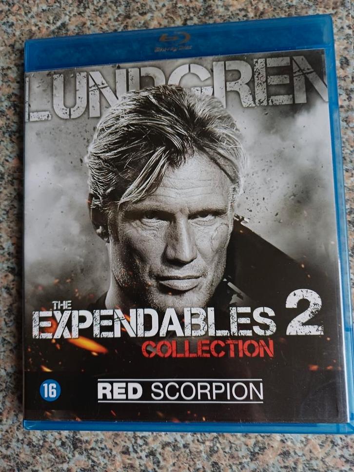 Blu-ray the Expendables 2 collection Red Scorpion, Cd's en Dvd's, Blu-ray, Zo goed als nieuw, Actie, Ophalen of Verzenden