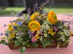 Zijden  zomer bloemstuk, Huis en Inrichting, Woonaccessoires | Kunstplanten en Kunstbloemen, Ophalen of Verzenden, Nieuw, Binnen