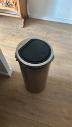 Brabantia prullenbak, Ophalen of Verzenden, Zo goed als nieuw, Metaal, 50 tot 75 cm