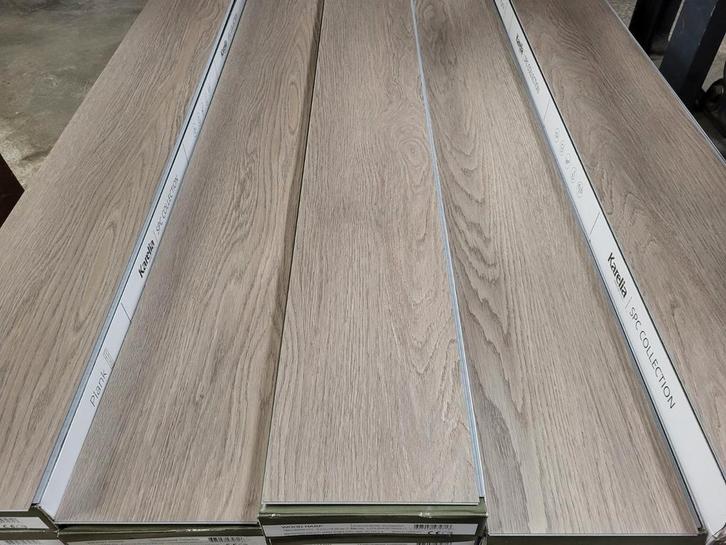 Restpartij pvc klik 46 m2 (Nieuw in doos), Huis en Inrichting, Stoffering | Vloerbedekking, Ophalen of Verzenden