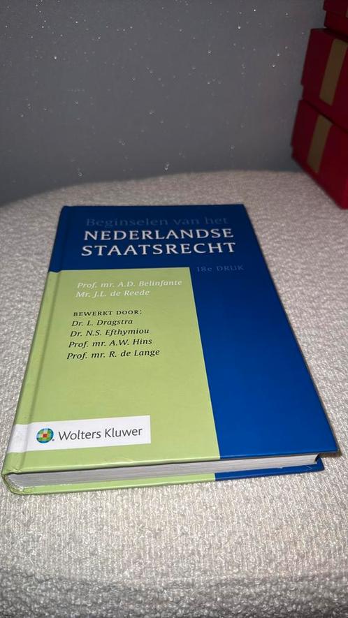 A.D. Belinfante - Beginselen van het Nederlands staatsrecht, Boeken, Wetenschap, Zo goed als nieuw, Verzenden