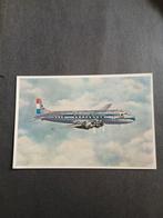 De vliegende hollander,  douglas DC6 , KLM, Verzamelen, Ophalen of Verzenden, Zo goed als nieuw, Kaart, Foto of Prent