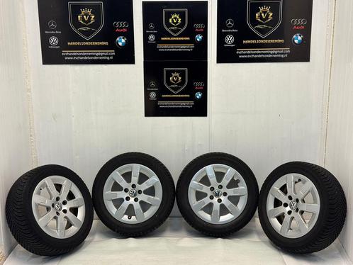 VW Polo V 6R originele velgen met banden 195/55R15, Auto-onderdelen, Banden en Velgen, Banden en Velgen, All Season, 15 inch, 195 mm