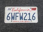 Kentekenplaat California USA nummerbord Nummerplaat License, Ophalen of Verzenden, Gebruikt, Auto's