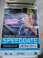 Grote poster motogp tt assen 120 x 175 cm. Valentino Rossi, Ophalen, Gebruikt, Motoren