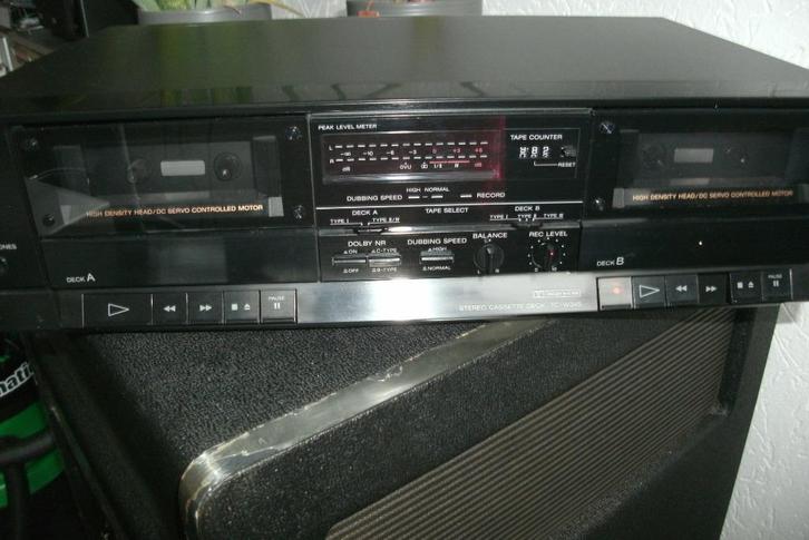 2 cassette decks sony en akai, Audio, Tv en Foto, Cassettedecks, Dubbel, Sony, Ophalen