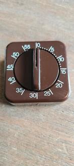 Vintage Italiaanse design clip kookwekker., Ophalen of Verzenden