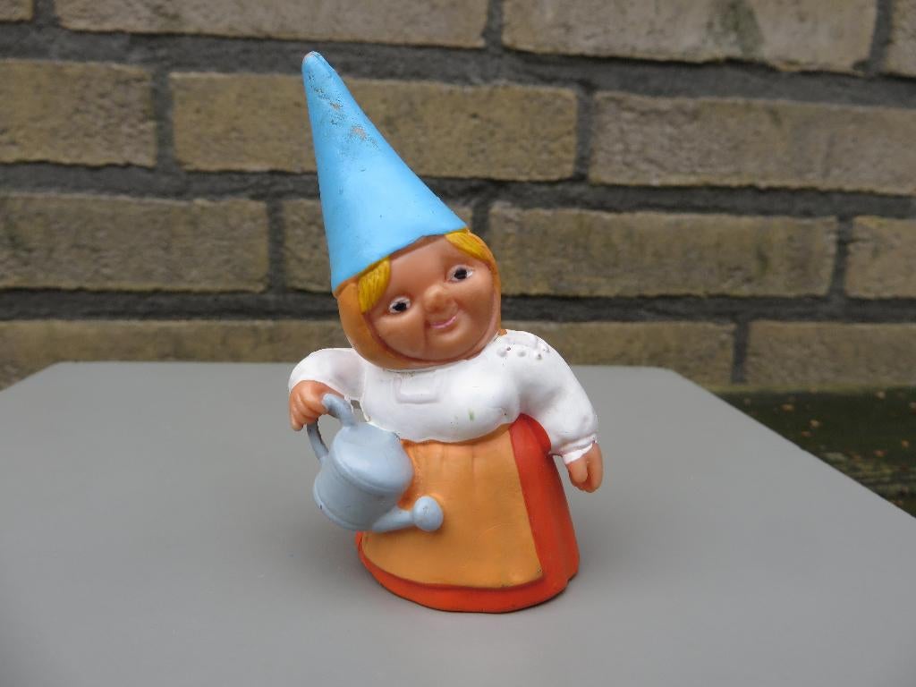 David de Kabouter poppetje Lisa met Gieter, Verzamelen, Poppetjes en Figuurtjes